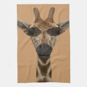 Giraffe Incognito Geschirrtuch (Vertikal)