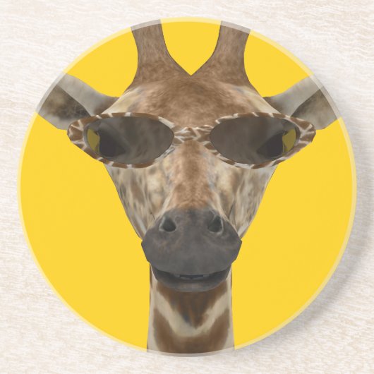 Giraffe Incognito Getränkeuntersetzer (Vorne)