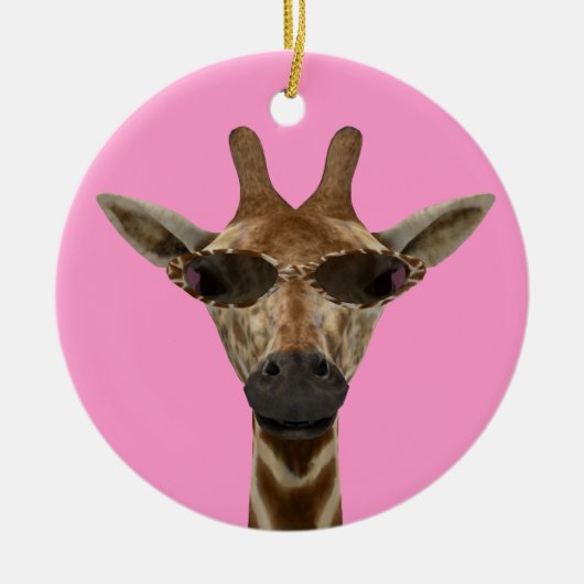 Giraffe Incognito Keramikornament (Vorne)