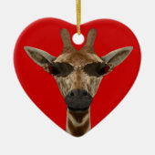 Giraffe inkognito keramikornament (Vorne)