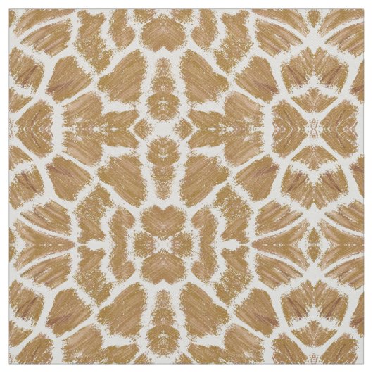 Giraffe Inspiriert Baumwollgewebe Stoff (Muster)
