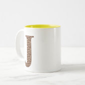 Giraffe J Zweifarbige Tasse (Vorderseite Links)
