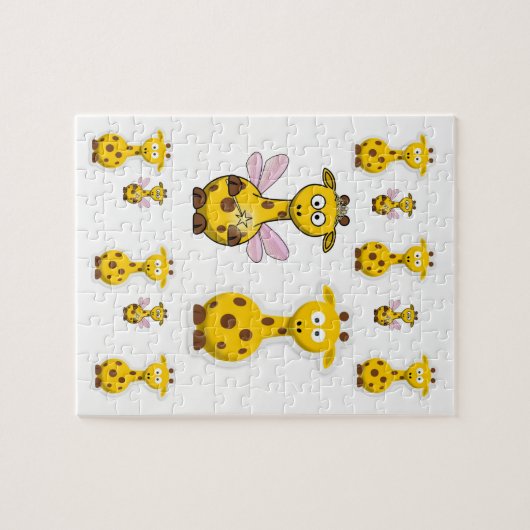 Giraffe Jigsaw Puzzle (Horizontal)