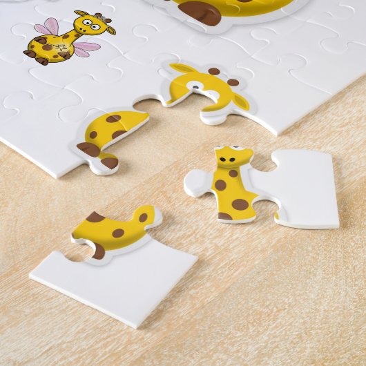 Giraffe Jigsaw Puzzle (Seite)