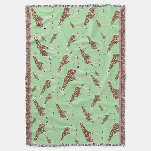 Giraffe Jungle Safari Tier Decke (Vorderseite Vertikal)