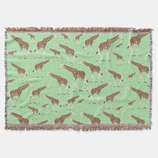 Giraffe Jungle Safari Tier Decke (Vorderseite)