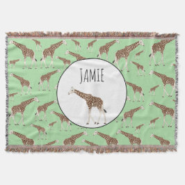 Giraffe Jungle Safari Tier Decke