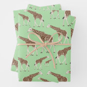 Giraffe Jungle Safari Tier Geschenkpapier Set (Beispiel)