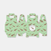 Giraffe Jungle Safari Tier Geschenkschachtel (Ungefaltet)