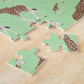 Giraffe Jungle Safari Tier Puzzle (Seite)