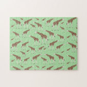 Giraffe Jungle Safari Tier Puzzle (Horizontal)