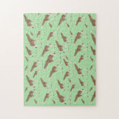 Giraffe Jungle Safari Tier Puzzle (Vertikal)