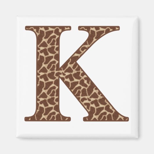 Giraffe K Magnet (Vorne)