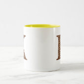 Giraffe K Zweifarbige Tasse (Mittel)