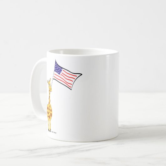 Giraffe Kaffeetasse (Vorderseite Links)