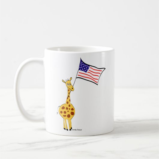 Giraffe Kaffeetasse (Links)