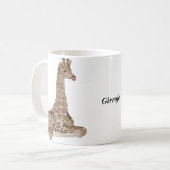 Giraffe Kaffeetasse (Vorderseite Links)