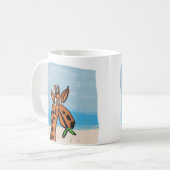 Giraffe Kaffeetasse (Vorderseite Links)