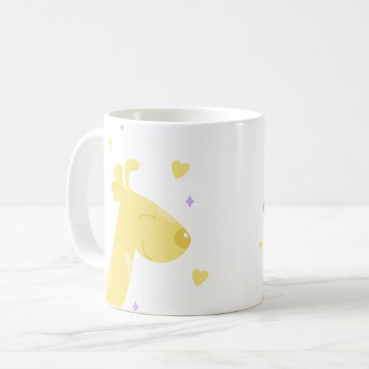Giraffe Kaffeetasse (Vorderseite Links)