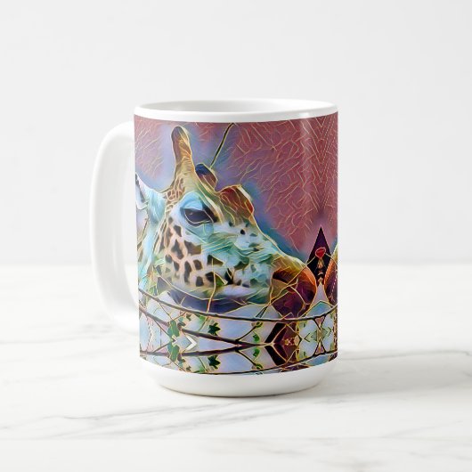 GIRAFFE KAFFEETASSE (Vorderseite Links)