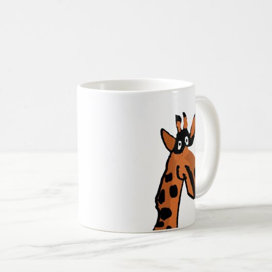 Giraffe Kaffeetasse (VorderseiteRechts)