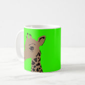 Giraffe Kaffeetasse (Vorderseite Links)