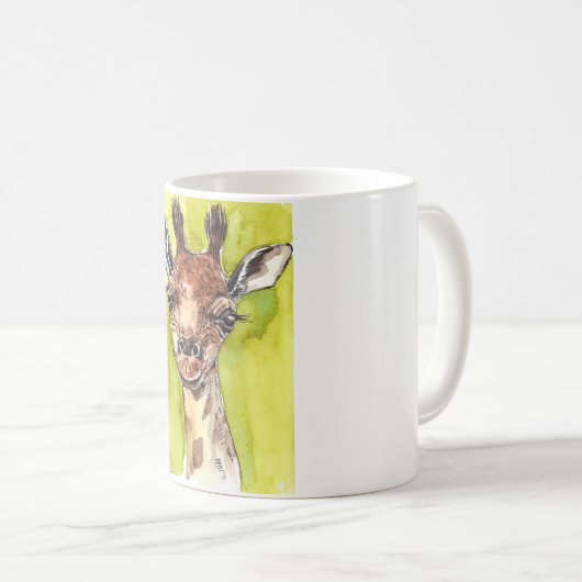 Giraffe Kaffeetasse (VorderseiteRechts)