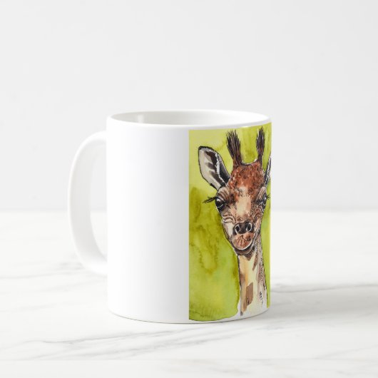 Giraffe Kaffeetasse (Vorderseite Links)