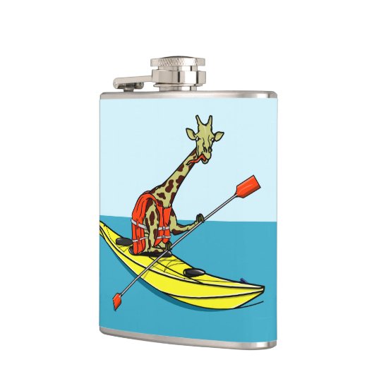 Giraffe Kajak Flachmann (Links)