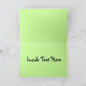 Giraffe Karte (Innenseite)