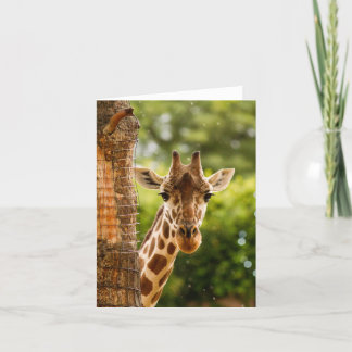 Giraffe Karte