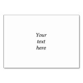 Giraffe Kayaking Tischnummer (Rückseite)