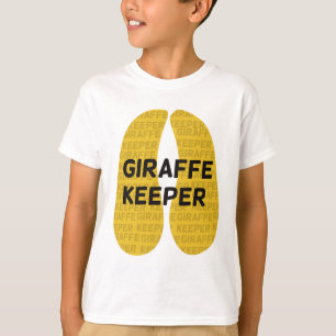 Giraffe Keeper Hoofprint T-Shirt