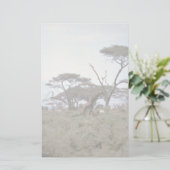 Giraffe, Kenia Briefpapier (Stehend Vorderseite)