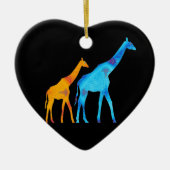 Giraffe Keramik Ornament (Vorne)