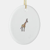 Giraffe Keramik Ornament (Rechts)