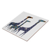 Giraffe Keramik Tile Fliese (Seite)