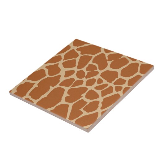 Giraffe Keramik Tile Fliese (Seite)