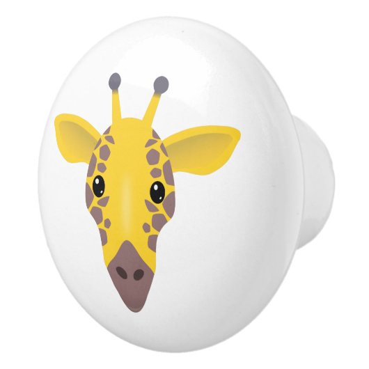 Giraffe Keramikknauf (Rechts)