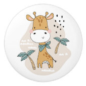 Giraffe Keramikknauf (Vorderseite)