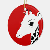 Giraffe Keramikornament (Links)