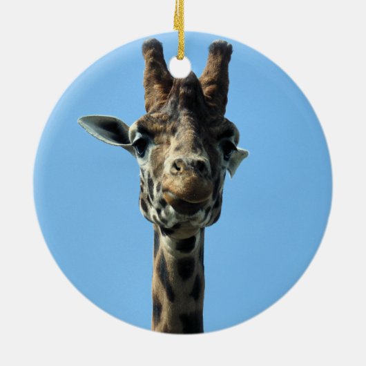 GIRAFFE KERAMIKORNAMENT (Hinten)