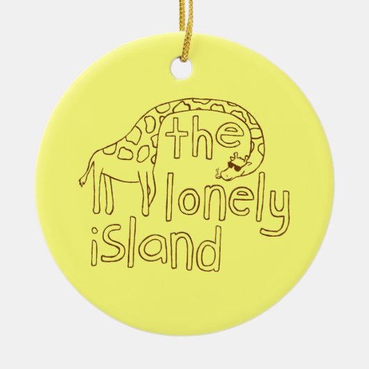 Giraffe Keramikornament (Vorne)