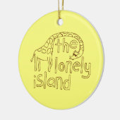 Giraffe Keramikornament (Links)