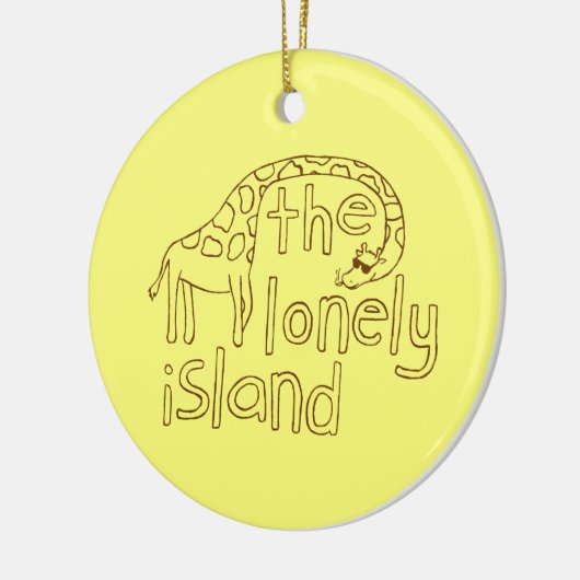 Giraffe Keramikornament (Links)