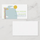 Giraffe Kindergarten Visitenkarte (Vorne/Hinten)