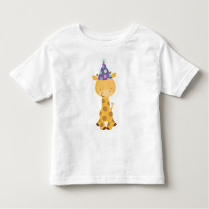 Giraffe Kindergeburtstag Kleinkind T-shirt