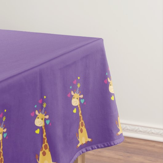 Giraffe Kindergeburtstag Party Niedlich Tischdecke (Beispiel)