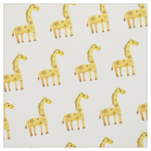 Giraffe-Kinderzimmer Stoff