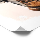 Giraffe Kinderzimmer-Wandkunst Poster (Ecke)